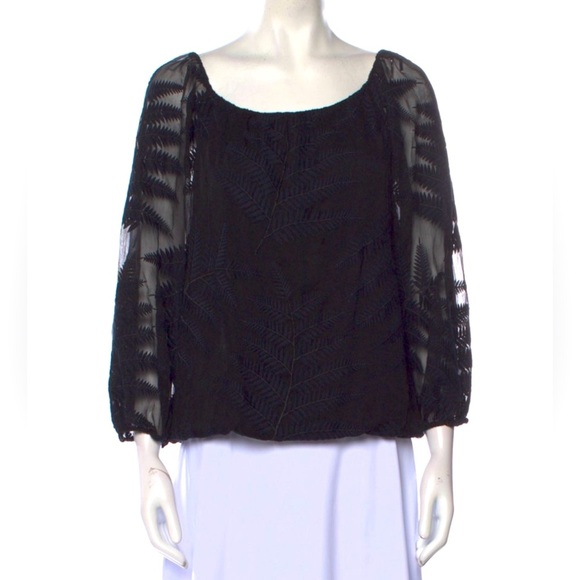 Alice + Olivia Silk Blouse - Picture 1 of 3